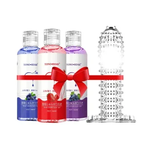 Strawberry, Blueberry, Grape –Con*dom Combo